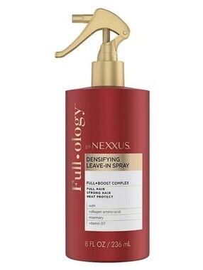 Nexxus Fullology Densifying Leave-In Spray — Red & Gold Bottle